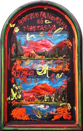 MANERA ENRICO Asmara 1947 “Double mountain panorama” 