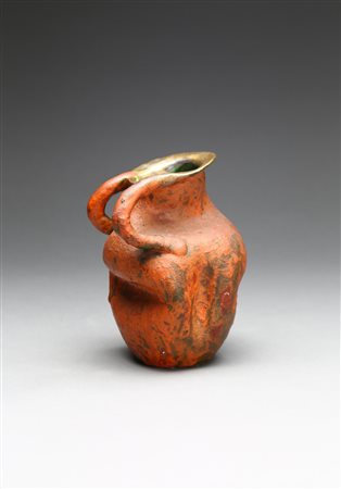  CERAMICHE ARTISTICHE ANGELO MINGHETTI - Brocca anni '50.