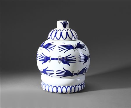  MARCO ZANINI (N. 1954) & MASSIMO GIACON (N. 1962) - Six fingers hands, produzione Bitossi, 1996.