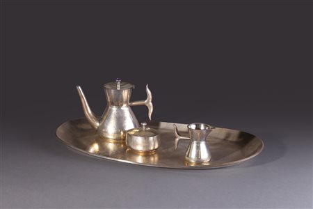 FINZI ARRIGO (1890 - 1973) - Servizio da tè anni '50. (4).