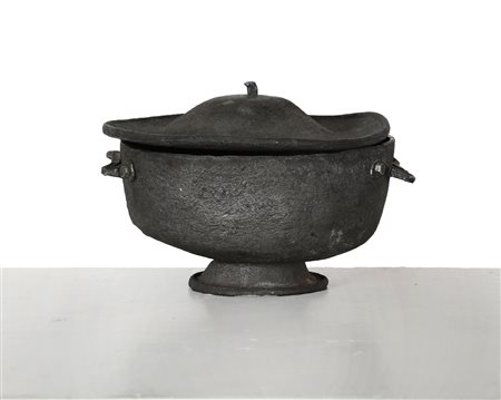 BURCHIELLARO LORENZO (n. 1933) - Scultura contenitore anni '60.