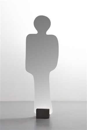 PLATANIA CLAUDIO - Specchio modello Narciso per Pierre Cardin, produzione Acerbis, 1969.