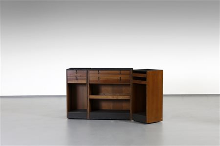 FRATTINI GIANFRANCO (1926 - 2004) - (attribuito) Mobile da soggiorno anni '60.