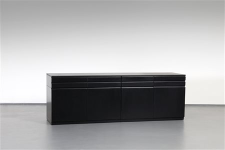 MAGISTRETTI VICO (1920 - 2006) - Coppia di cassettiere, modello CS49, produzione Poggi anni '70.