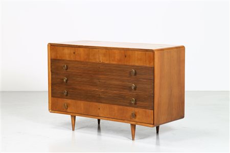 SCREMIN LUIGI (1896 - 1983) - Cassettiera, produzione Fratelli Scrmin Belluno, anni '50.