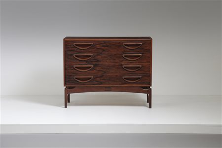  MANIFATTURA DANESE - Cassettiera anni '50.