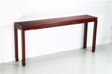  MANIFATTURA ITALIANA  - Grande consolle in stile cinese anni '80.