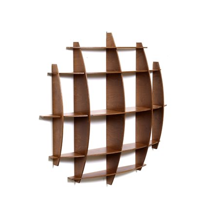 MASSIRONI MANFREDO (1937 - 2011) - Libreria modello Tyco , produzione Nikol International anni '70.