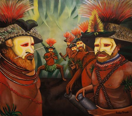 FABIANA MACALUSO, Aborigines around the world, 2020