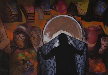 SHIRIN MOAYYA, Toward the light from Mirror Of Fantasy
Series, 2019