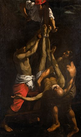 Crocifissione di San Pietro - "Il dipinto costituisce una replica fedele e di...