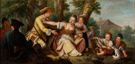 Scena galante - cm 48x98