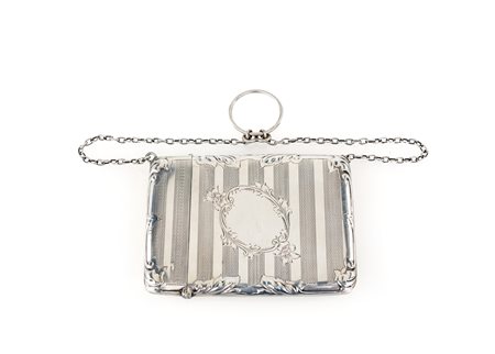 Portabiglietti in argento 925/1000, Inghilterra, città di Chester 1910,...