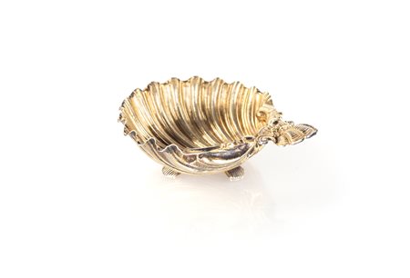 Coppetta porta bon-bon in argento dorato a miglior titolo (925/1000), Roma,...