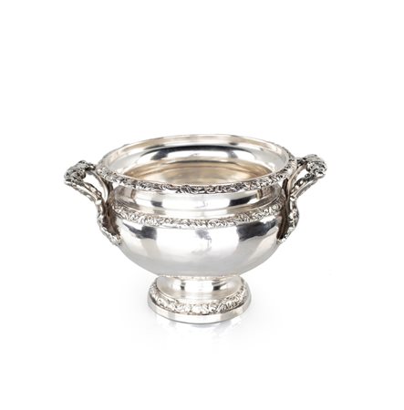 Coppa biansata in argento, Regno di Sardegna, Torino, argentiere Carlo...