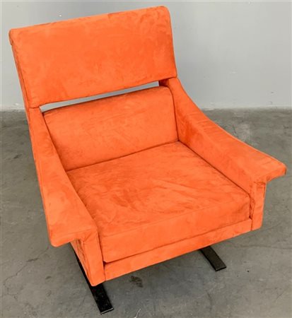 Busnelli Export Meda Poltrona. Meda, anni '50. Struttura in acciaio verniciato n