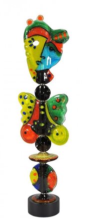 SILVIO VIGLIATURO (Acri (CS) 1949) Camilla 2007 scultura in vetro di Murano...