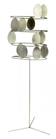 FAUSTO MELOTTI (1901-1986) Alberello 1965 (1970) scultura in argento es.49/60...