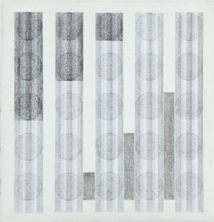 CARLO NANGERONI (New York (U.S.A.) 1922) Senza titolo 1974 acrilico su tela...