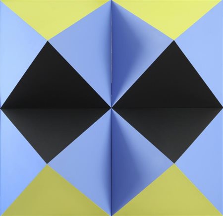 GLATTFELDER (1939) G - PYR - 6 1971 acrilico su plexiglass cm 100x100x30...