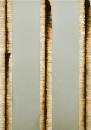 BERNARD AUBERTIN (Fontenay aux Roses 1934) Dessin de feu 1974 fiammiferi...