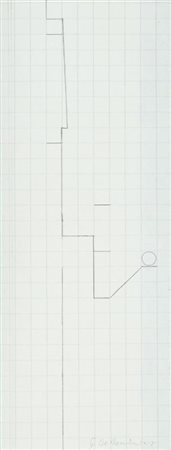 GINO DE DOMINICIS (1947-1998) Doppio ritratto 1979-80 disegno su carta cm...