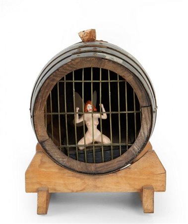 CORRADO BONOMI (1956) Fatina fatata fatale 2006 tecnica mista cm 20x20x14...