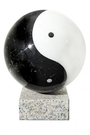 MIMMO ROTELLA (1918-2006) Mistero 1997 scultura in marmo di Carrara bianco e...