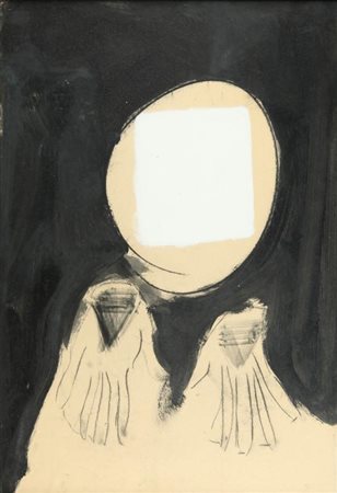 BRUNO CECCOBELLI (Montecastello Vibio (PG) 1952) Helsinki 1980 carboncino e...