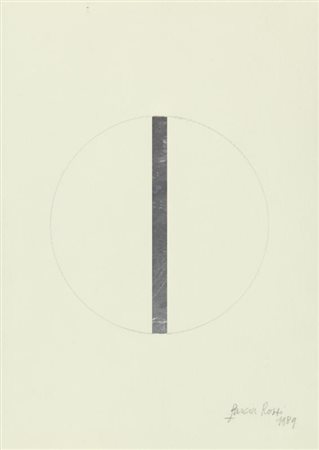 HORACIO GARCIA ROSSI (Buenos Aires (Argentina) 1929) Senza titolo 1989 matita...