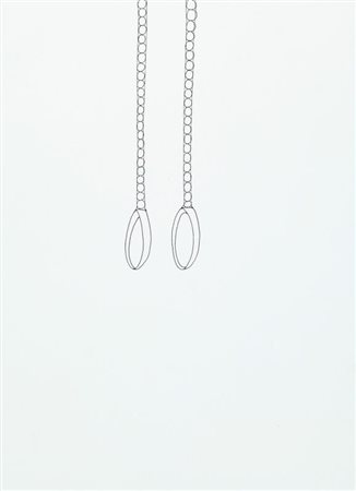 GIOVANNA RICOTTA (Loano 1970) Senza titolo 2001 china plastificata cm 41,5x...