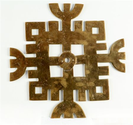 ARNALDO POMODORO (Morciano di Romagna 1926) Senza titolo scultura in ottone...