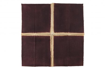 NOEL DOLLA (1945) Senza titolo 1974 olio su tela cm 92x92 firmato e datato...