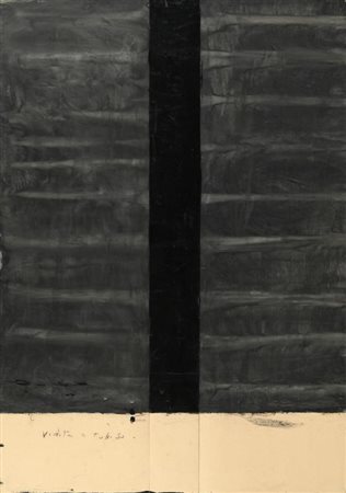 PIERO PIZZI CANNELLA (Roma 1955) Veduta a Tunisi 1989 t.m. su cartone...