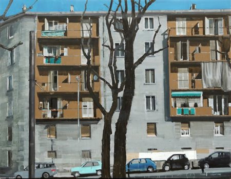 DANIELE GALLIANO (Pinerolo (TO) 1961) Gioia della pianta olio su tela cm...