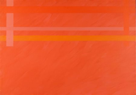 CLAUDIO VERNA (Guardiagrele (CH) 1937) Pittura 1975 olio su tela cm 70x100...