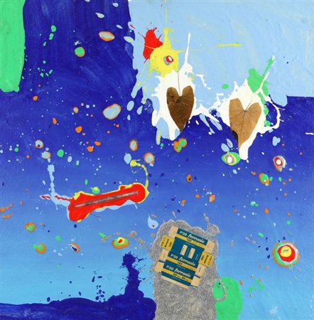 RENZO NUCARA (Crema 1948) Resinfilm 272 2006 resine pigmenti e oggetti cm...