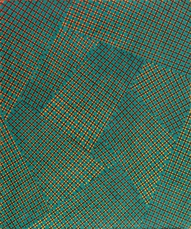 MARIO NIGRO (1917-1992) Spazio totale 1954 55 tempera verniciata su tela cm...