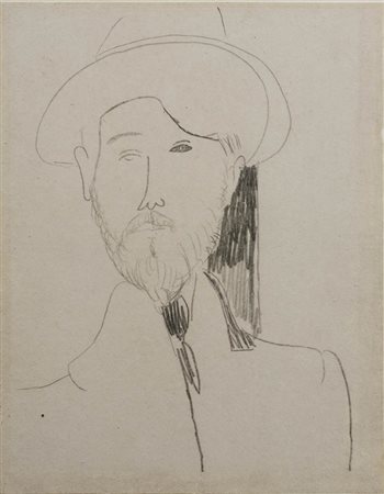 Amedeo Modigliani (Livorno 1884 - Parigi 1920) RITRATTO DI LEOPOLD ZBOROWSKI...