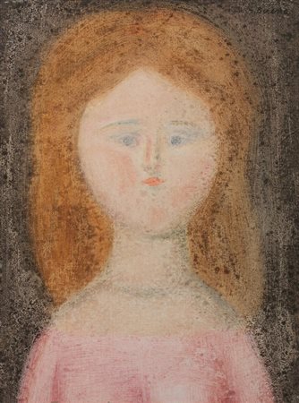 Antonio Bueno (Berlino 1918 - Fiesole 1984) RITRATTO DI GIOVANE olio su...