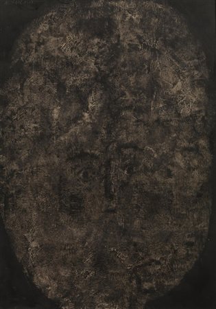 Antonio Bueno (Berlino 1918 - Fiesole 1984) IMPRONTA N. 2 olio su tavola, cm...