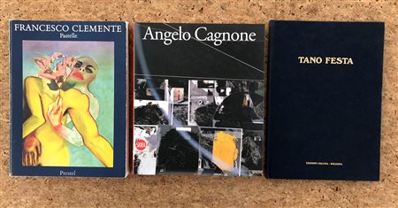 ARTE ITALIANA DEL DOPOGUERRA (FESTA, CLEMENTE, CAGNONE - Lotto unico di 3 cataloghi