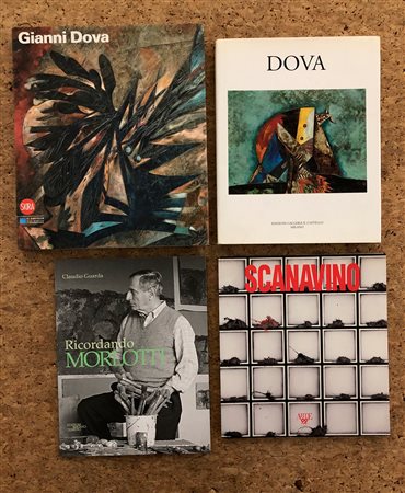 INFORMALE ITALIANO (DOVA, MORLOTTI, SCANAVINO) - Lotto unico di 4 cataloghi