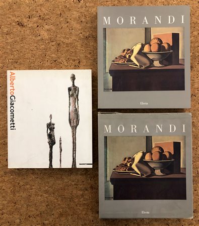 GIORGIO MORANDI E ALBERTO GIACOMETTI - Lotto unico di 2 cataloghi