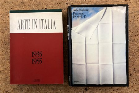 ARTE ITALIANA DEL XX SECOLO - Lotto unico di 2 cataloghi