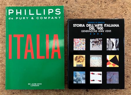 ARTE ITALIANA DEL XX SECOLO - Lotto unico di 2 cataloghi