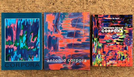 ANTONIO CORPORA  - Lotto unico di 3 cataloghi