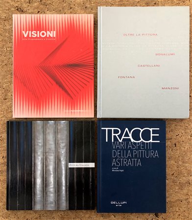 COLLETTIVE DI ARTE DEL DOPOGUERRA - Lotto unico di 4 cataloghi: