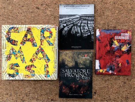 ARTE ITALIANA DEL DOPOGUERRA (CARMASSI, PROVINO, GUAITAMACCHI, GUARNIERI) - Lotto unico di 4 cataloghi