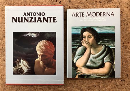 ANTONIO NUNZIANTE E ARTE MODERNA - Lotto unico di 2 cataloghi